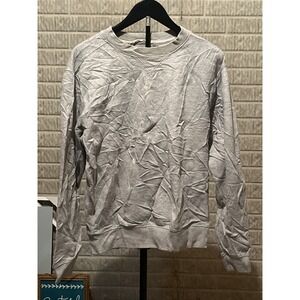 L.L. Bean‎ Gray Long Sleeve Crew Neck Pullover Sweatshirt Casual Everyday